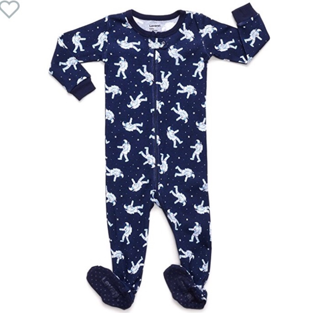 Leveret Astronaut Footie